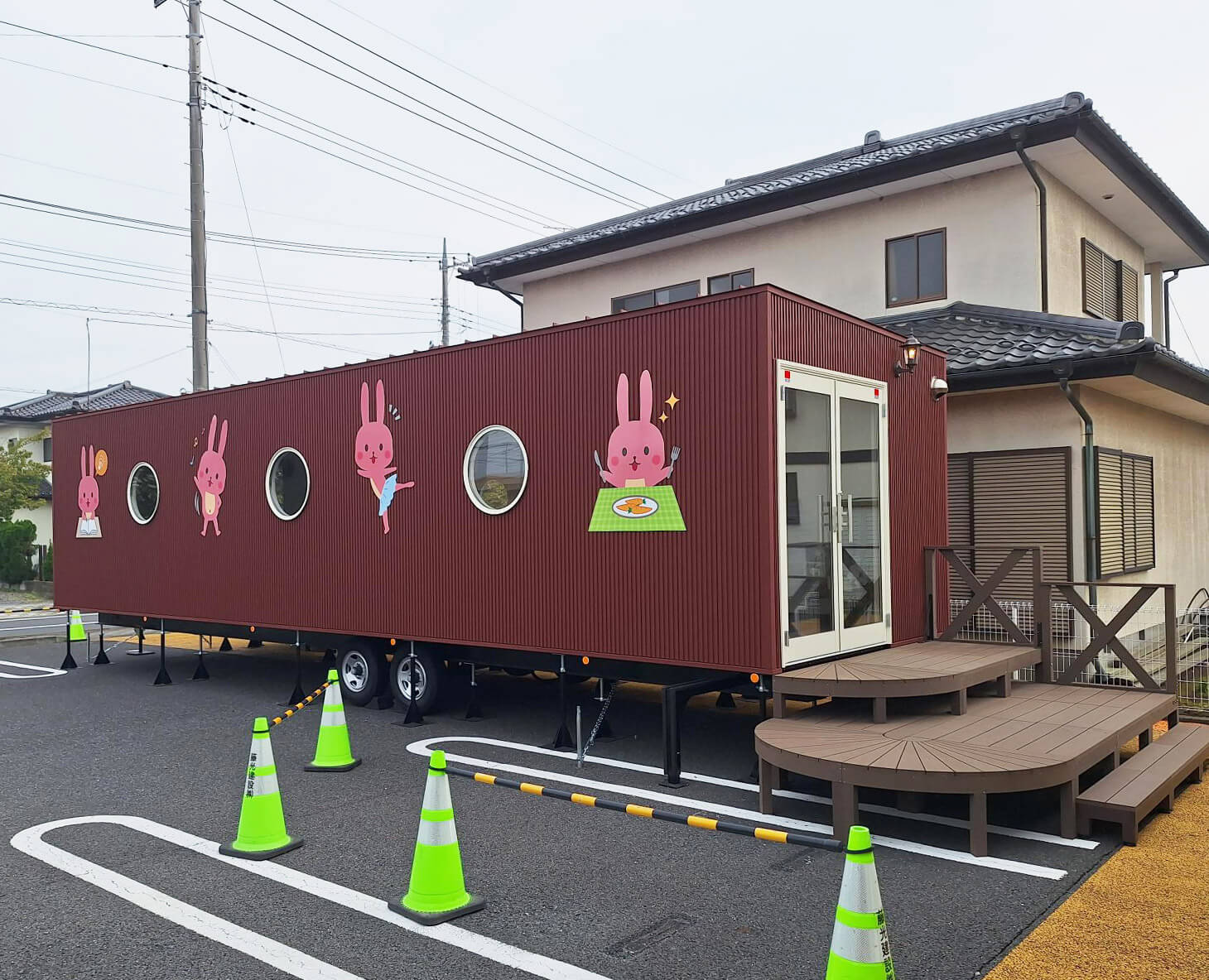 車検対応型トレーラーハウス